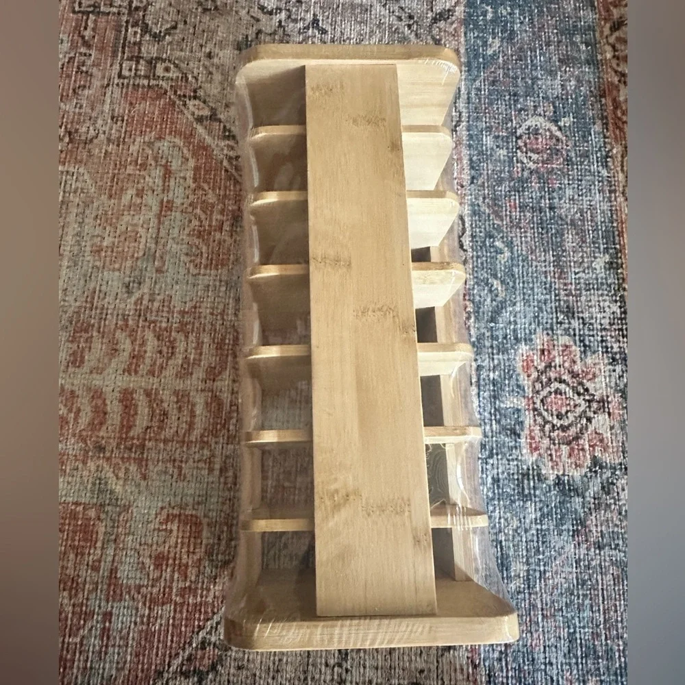 🆕 SNAPKITCH Bamboo Tumbler Lid Organizer